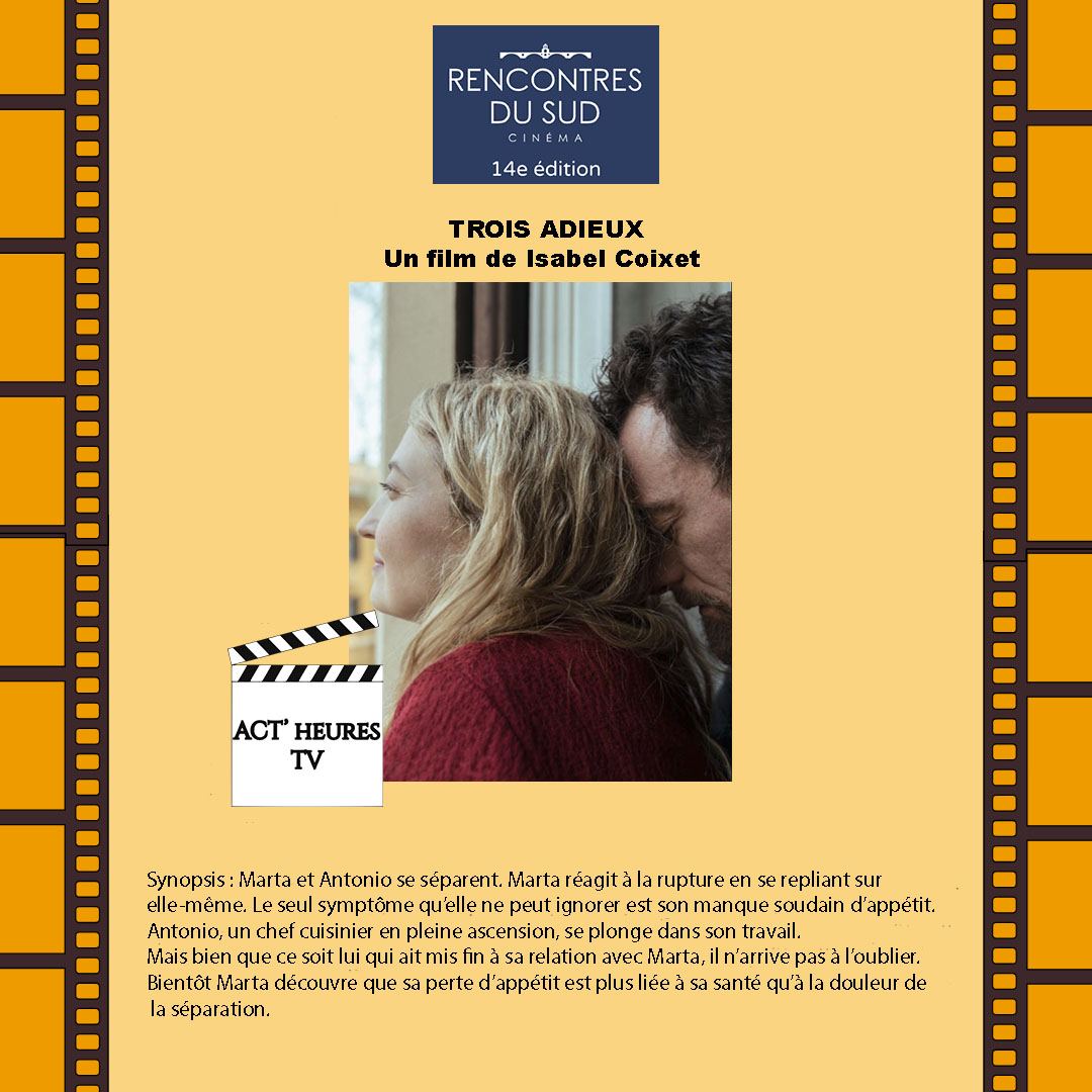 Film Trois Adieux de Isabel Coixet