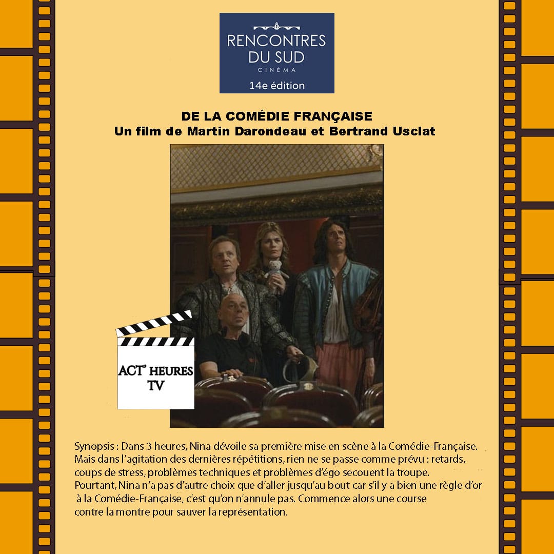 De la comédie Française les 2 réalisateurs Martin Darondeau, Bertrand Usclat