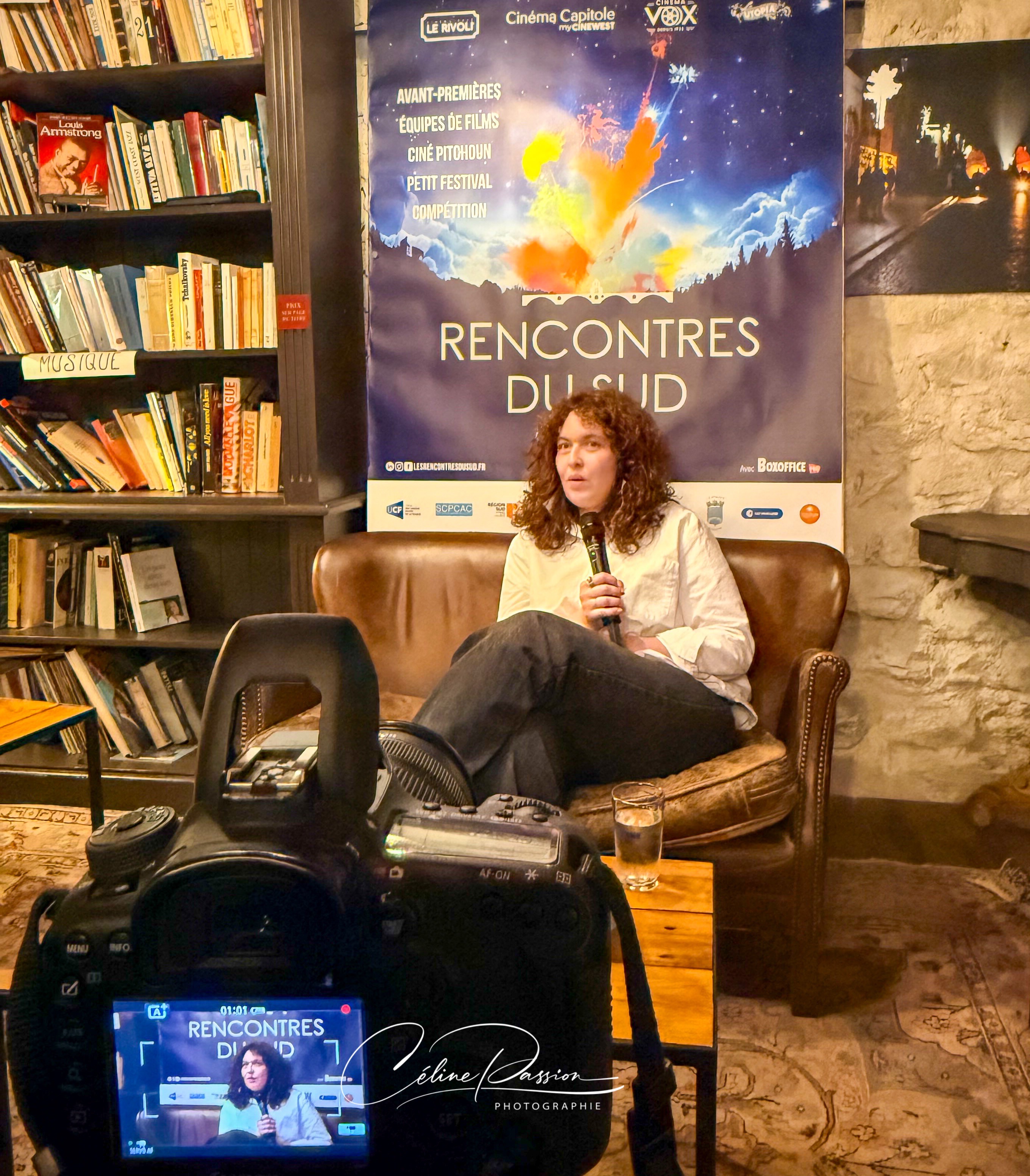 Meryem Benm’ Barek réalisatrice du film Derrière les palmiers