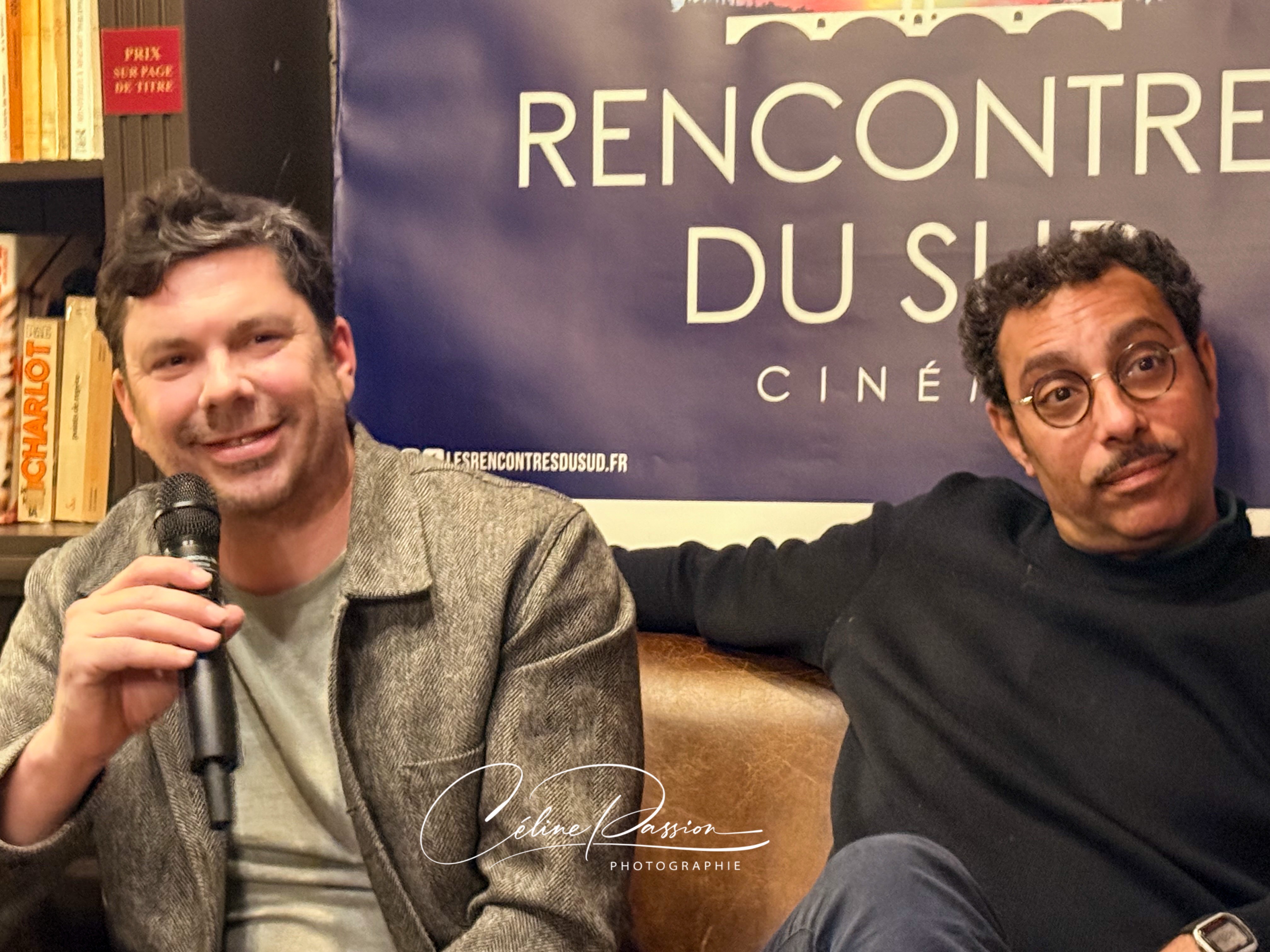 Fabien Georgeart et Lyes Salem pour le film C'est quoi l'amour ?