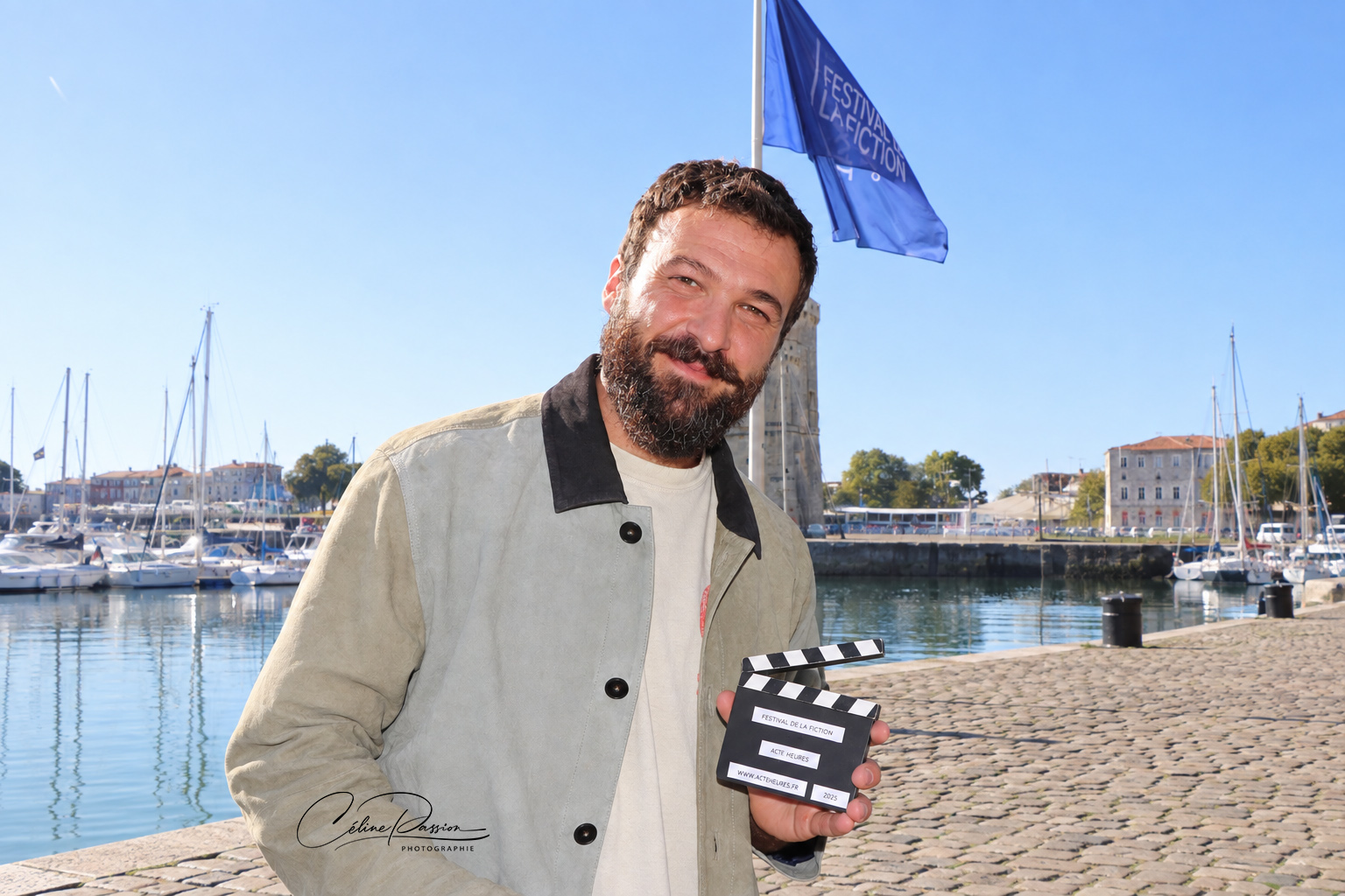 Thibaut Evrard comédien  pour la série Les sentinelles de Studio Canal
